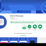 Android Messenger - leider nicht für das Tablet Pixel C geeignet.